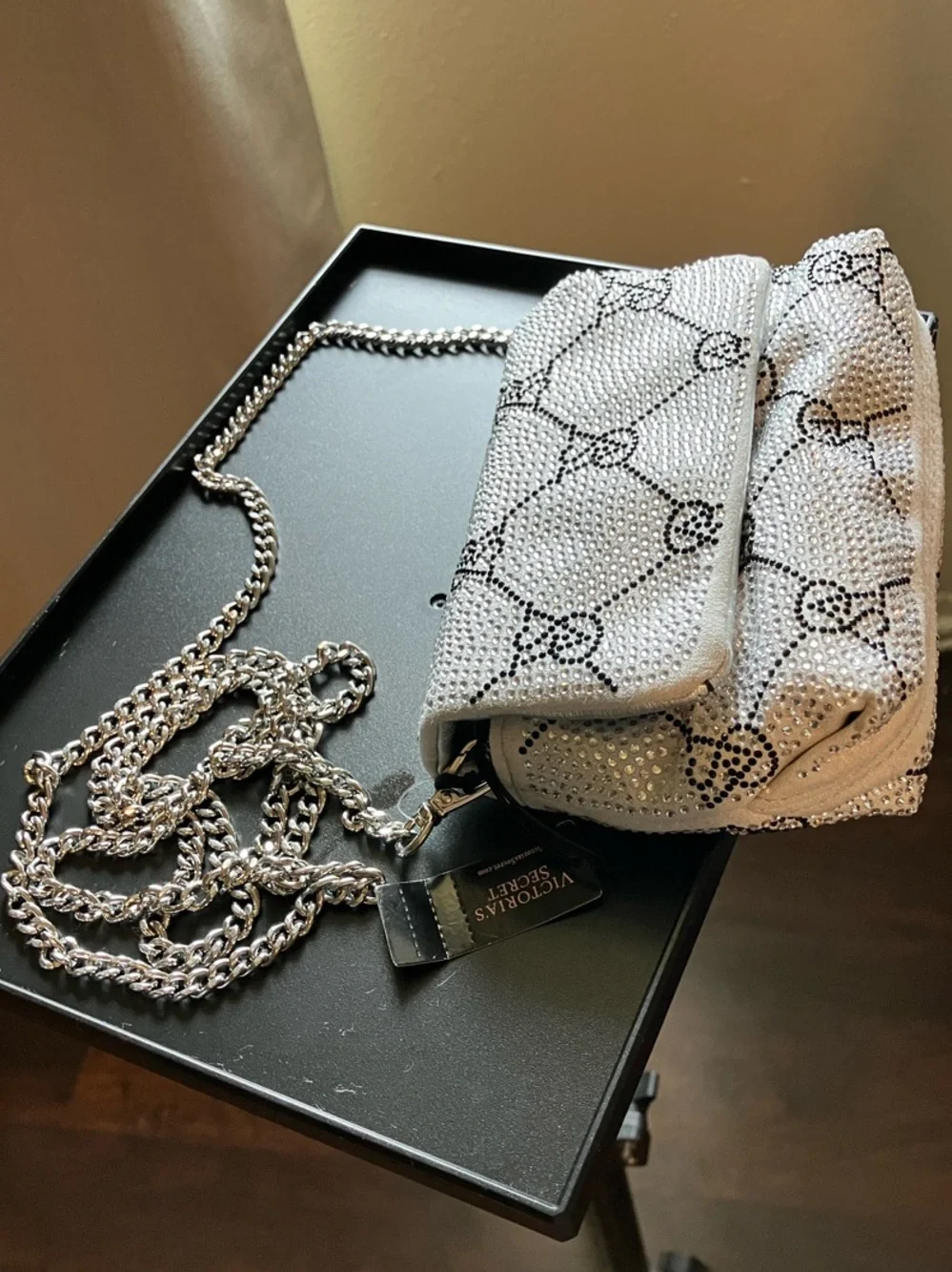 Victorias Secret glittering ivory